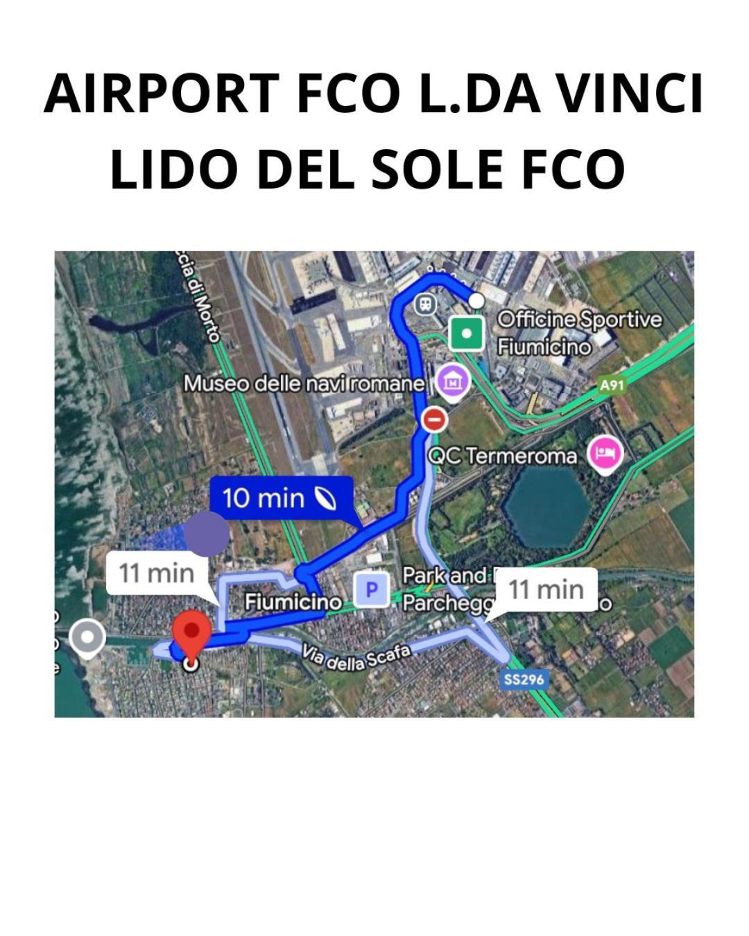 Appartamento Lido Del Sole Fco Fiumicino Esterno foto